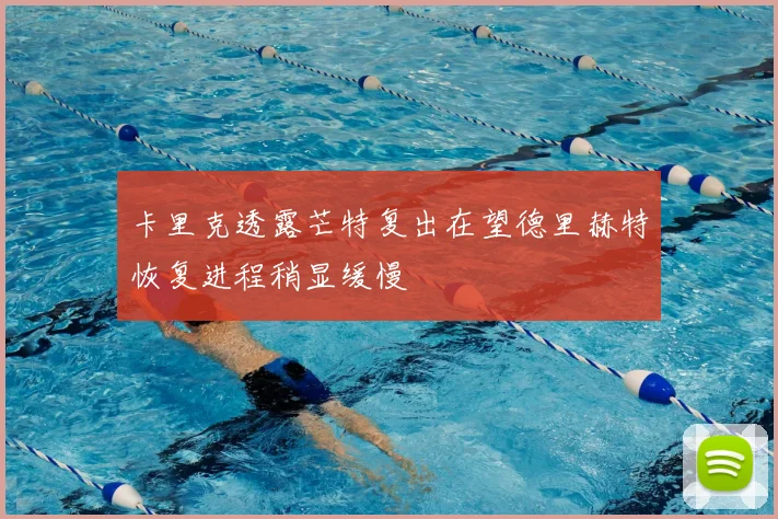 卡里克透露芒特复出在望德里赫特恢复进程稍显缓慢