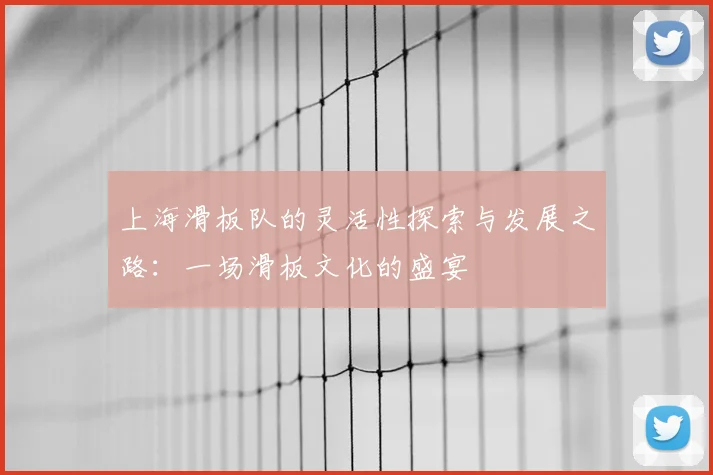 上海滑板队的灵活性探索与发展之路：一场滑板文化的盛宴