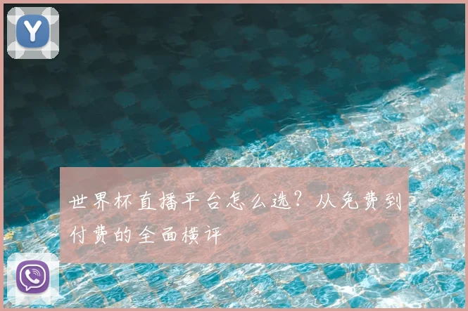 世界杯直播平台怎么选？从免费到付费的全面横评