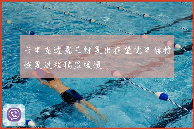卡里克透露芒特复出在望德里赫特恢复进程稍显缓慢